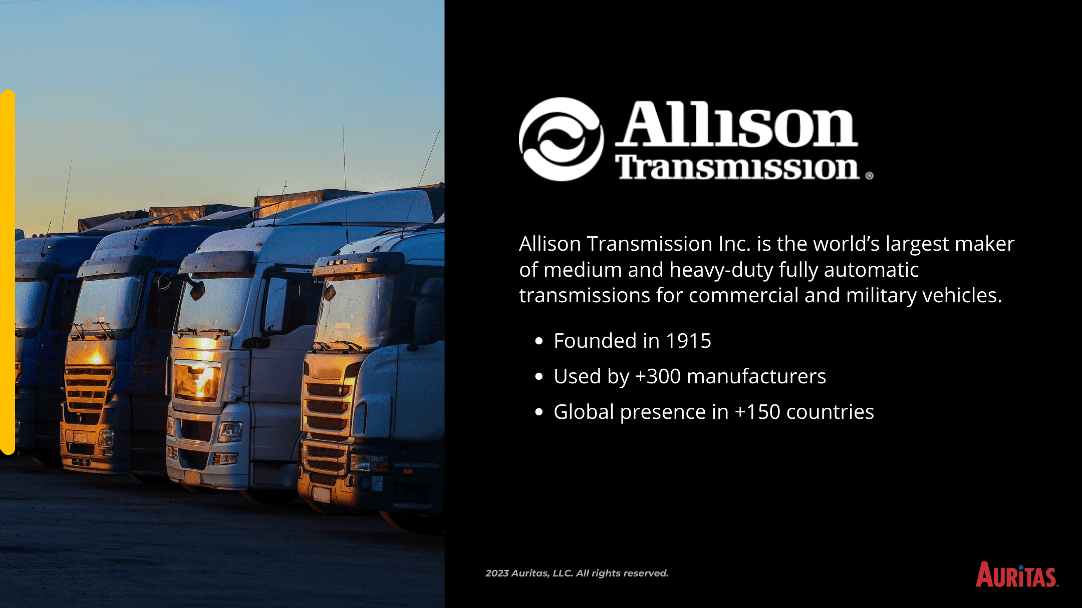 2 2 Data Archiving for Manufacturing: Allison Transmission