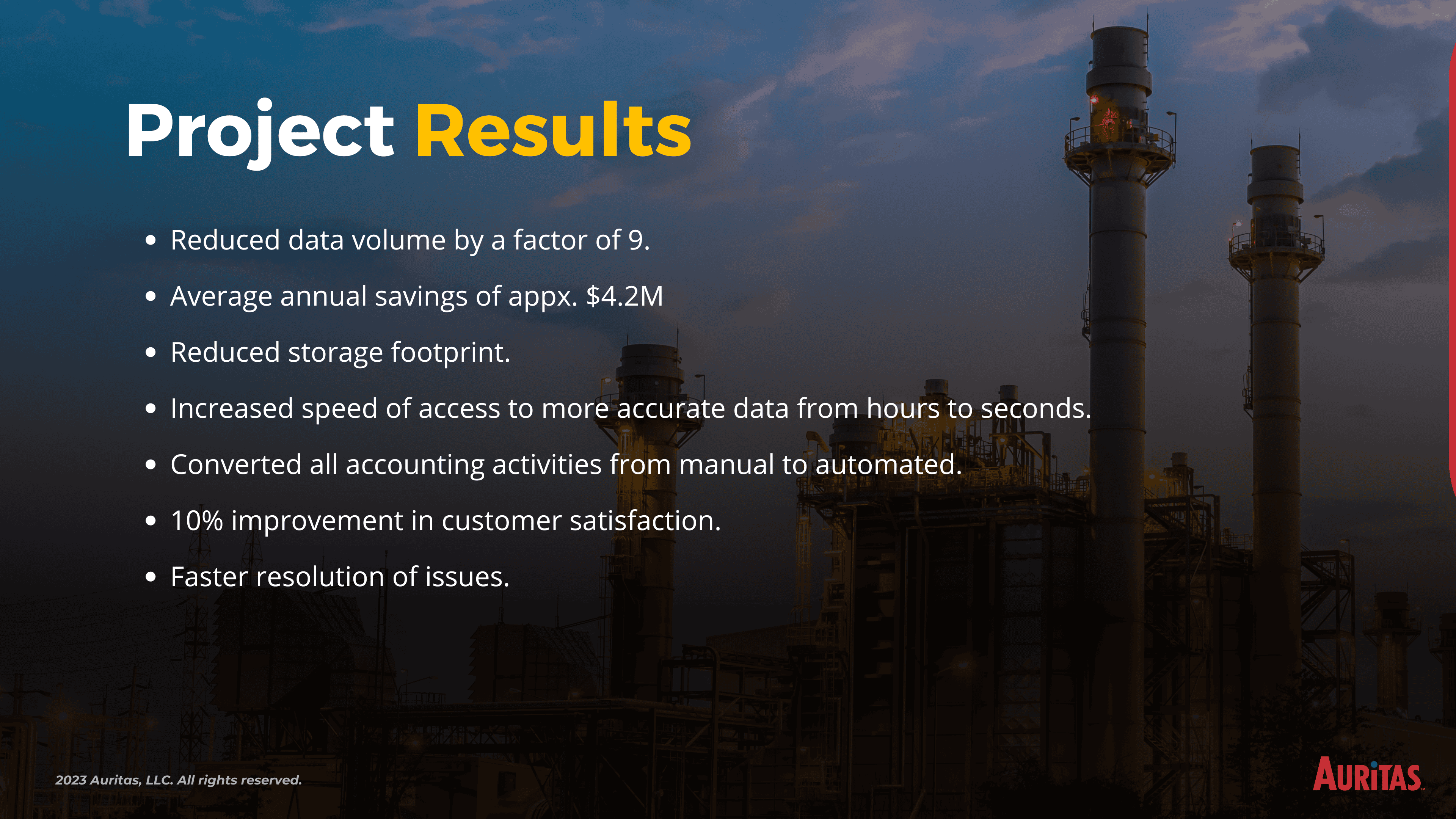5 6 Volume Management for Utilities: CenterPoint Energy