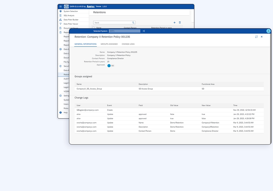 Compliance and Retention Management Compliance and Retention Management Data GUARD: Legacy System Decommissioning Tool by Auritas