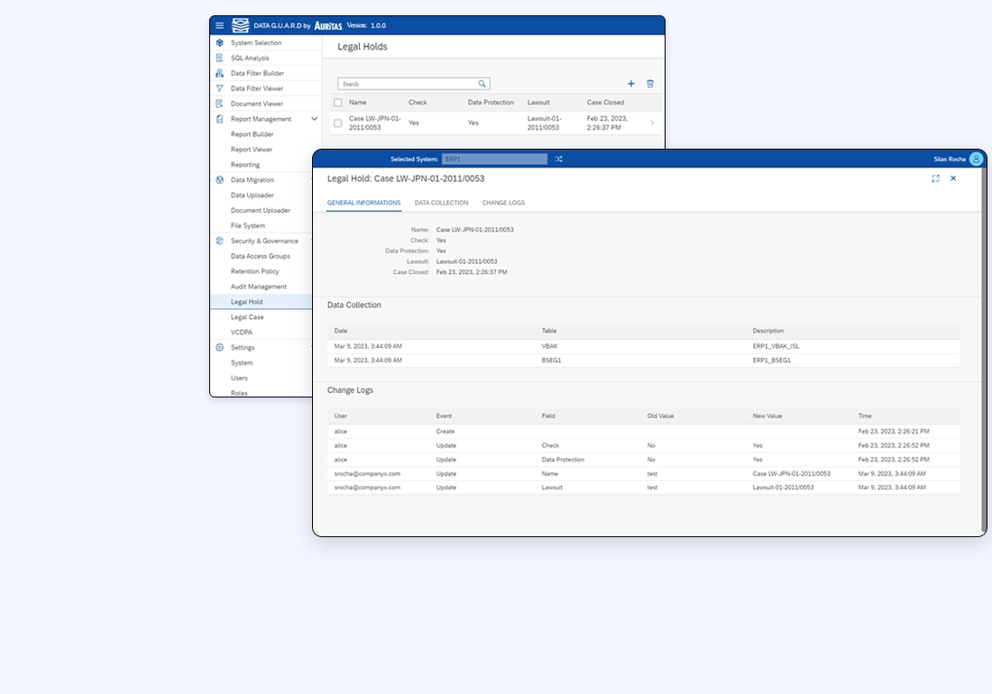 simplifylegalobligations simplifylegalobligations Data GUARD: Legacy System Decommissioning Tool by Auritas