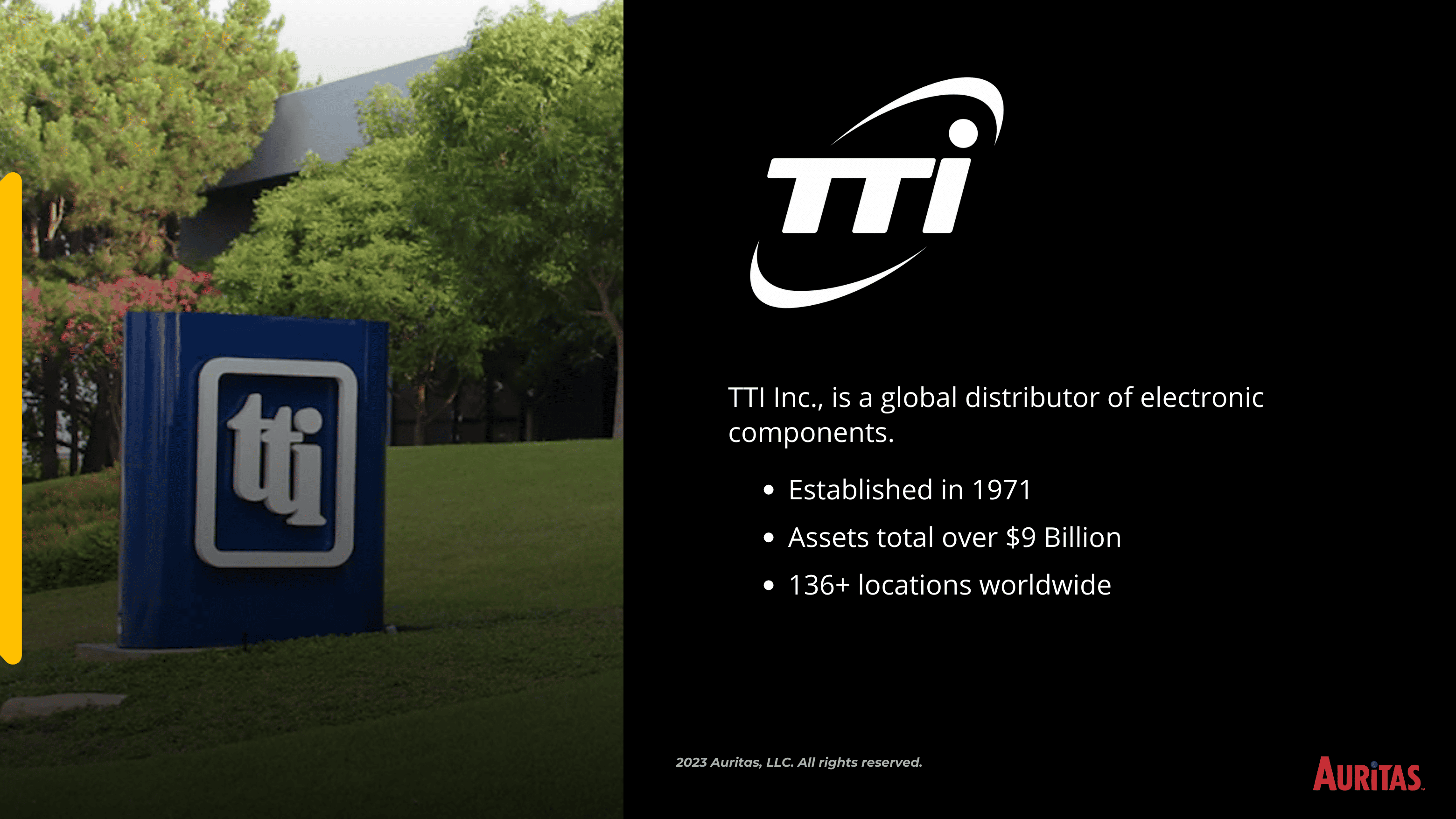 2 Data ASSIST | Data Archiving for Distributor: TTI