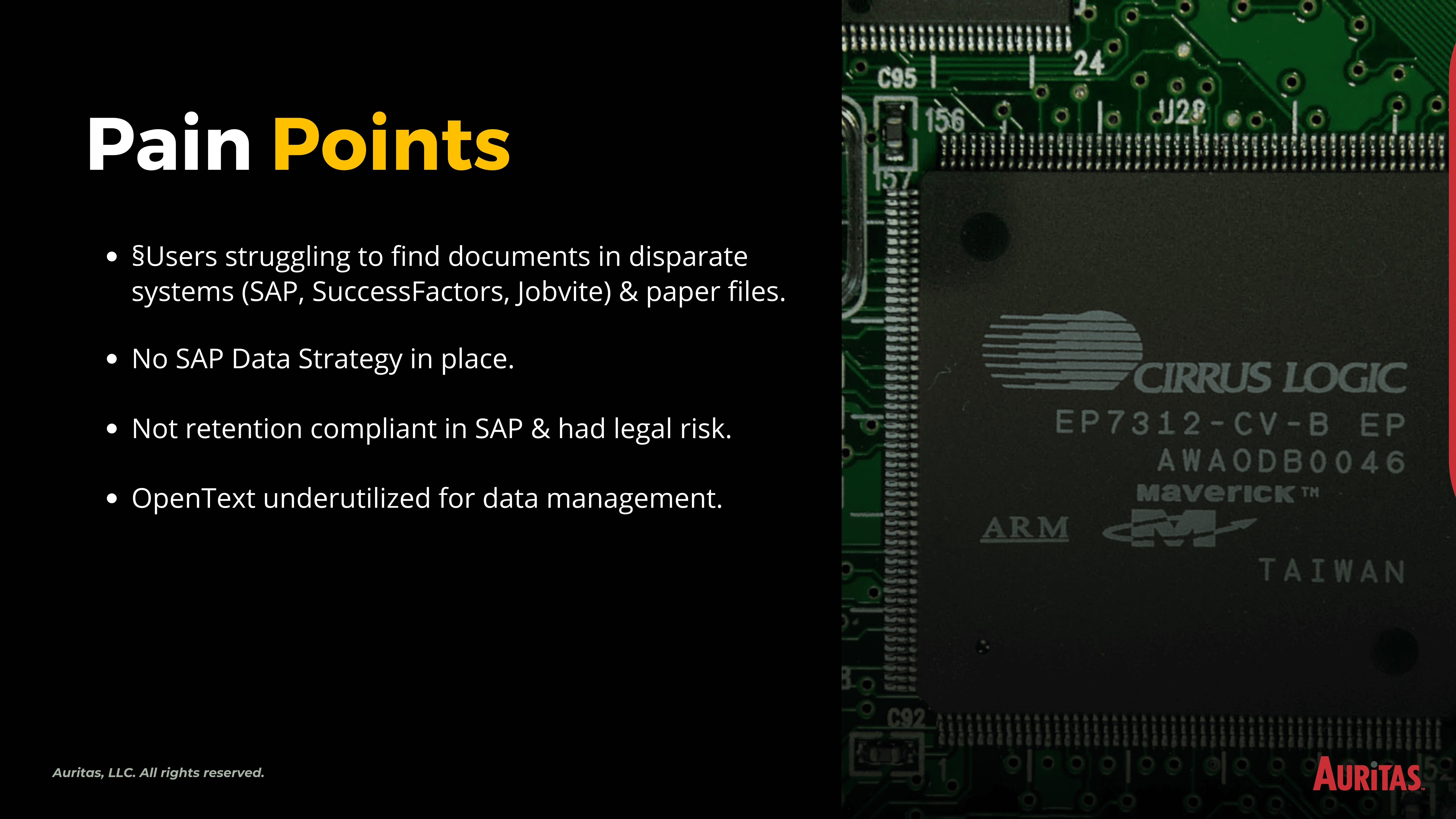 3 3 xECM & SuccessFactors: Cirrus Logic