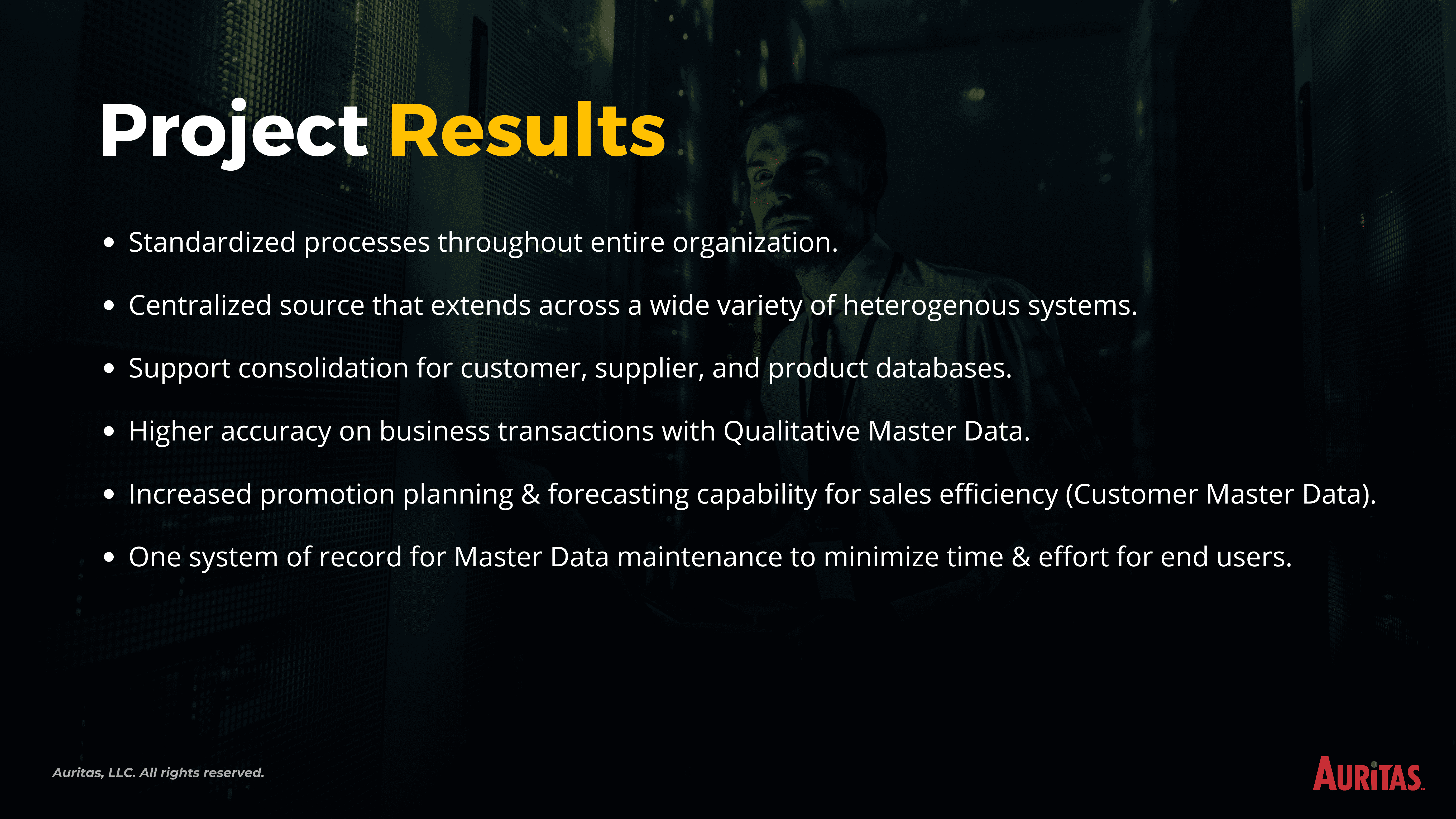 5 2 Standardized Data Governance: LivaNova