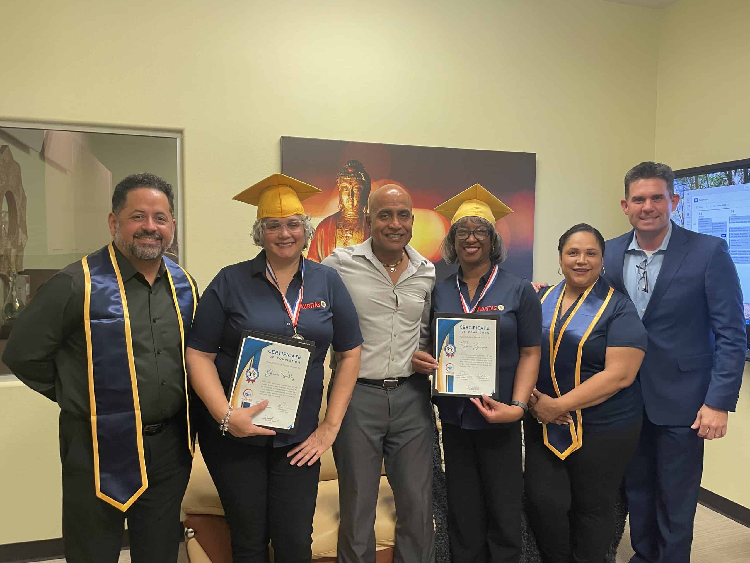 Auritas Buddy Program Graduation Auritas Careers - Buddy Program Graduation