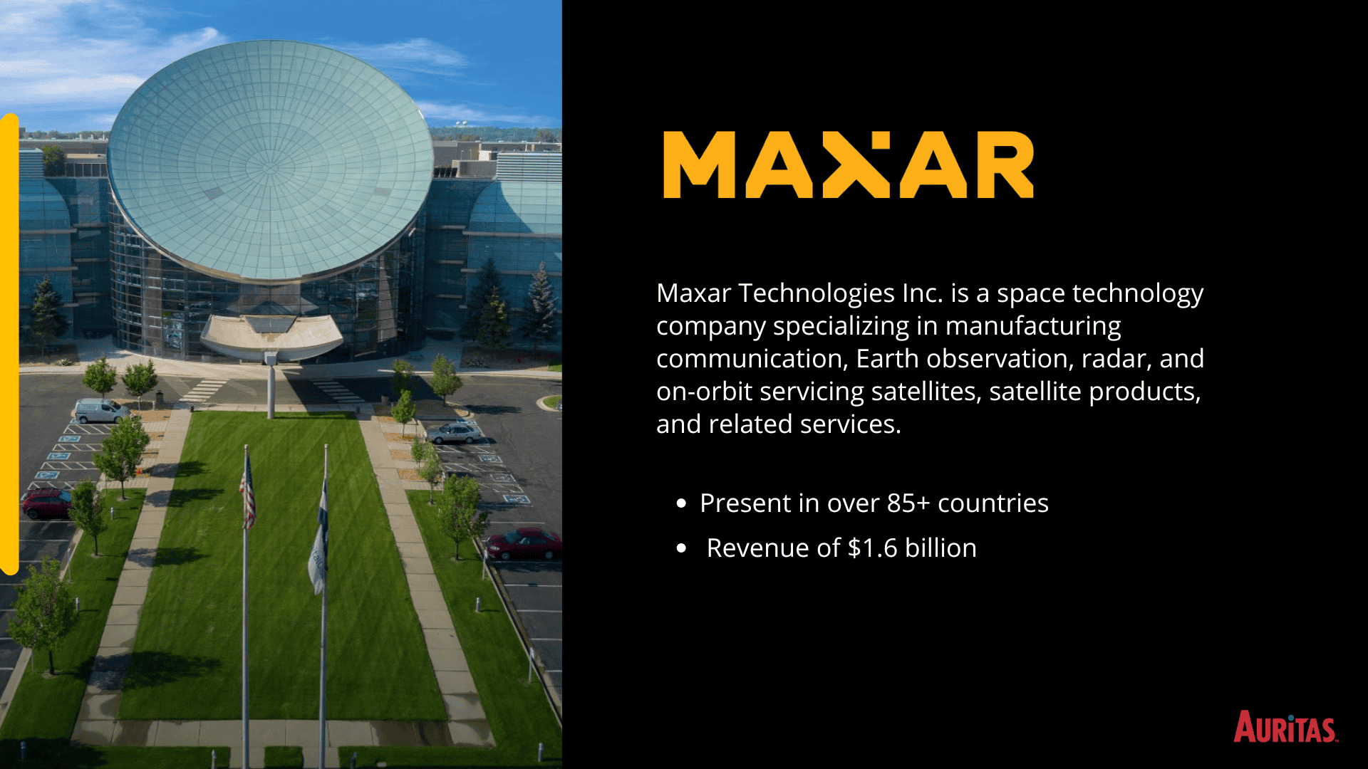 2 Enhanced Tax Compliance with SAP Vertex: Maxar Technologies