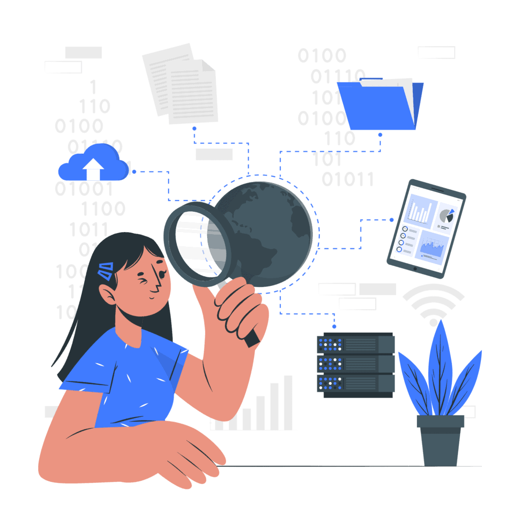 Building a Budget for Your Journey to SAP RISE Auritas LLC girl with magnifying glass looking at globe that connects to data systems, Sap RISE